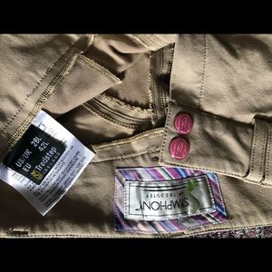 Tredstep Pants - Tredstep Symphony Rosa Euroseat Front Zip Breeches Tredstep Pants - Tredstep Symphony Rosa Euroseat Front Zip Breeches